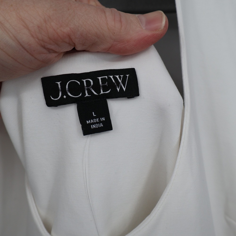 J. Crew White Halter Maxi Dress - Picture 3 of 16